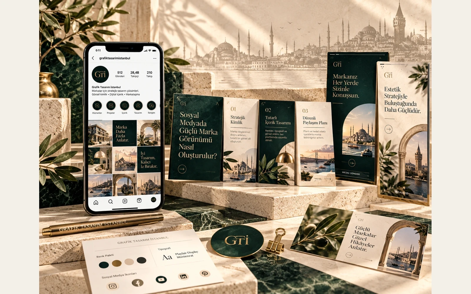 Katalog tasarım sürecinin içerik planından baskıya aşamaları