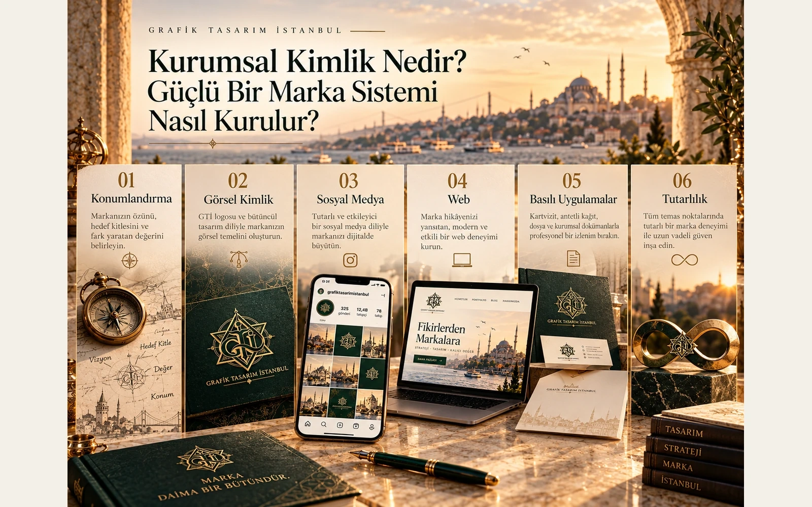Kurumsal kimlik tasarım sürecinin aşamaları