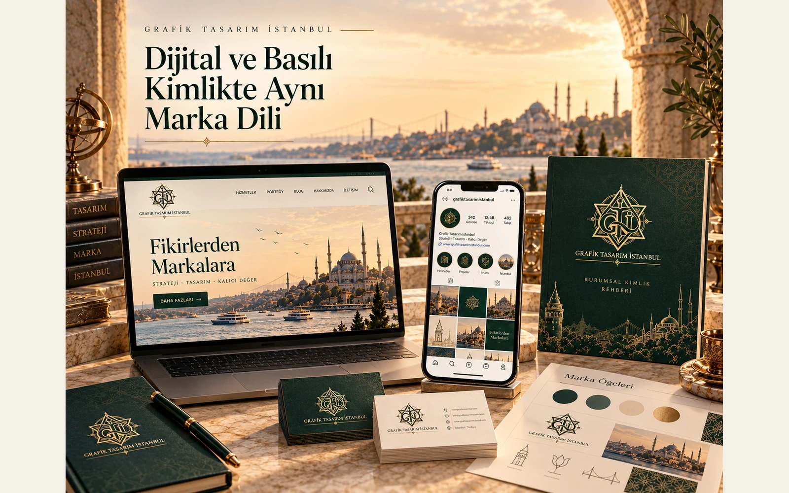 Kurumsal kimliğin farklı uygulama alanları