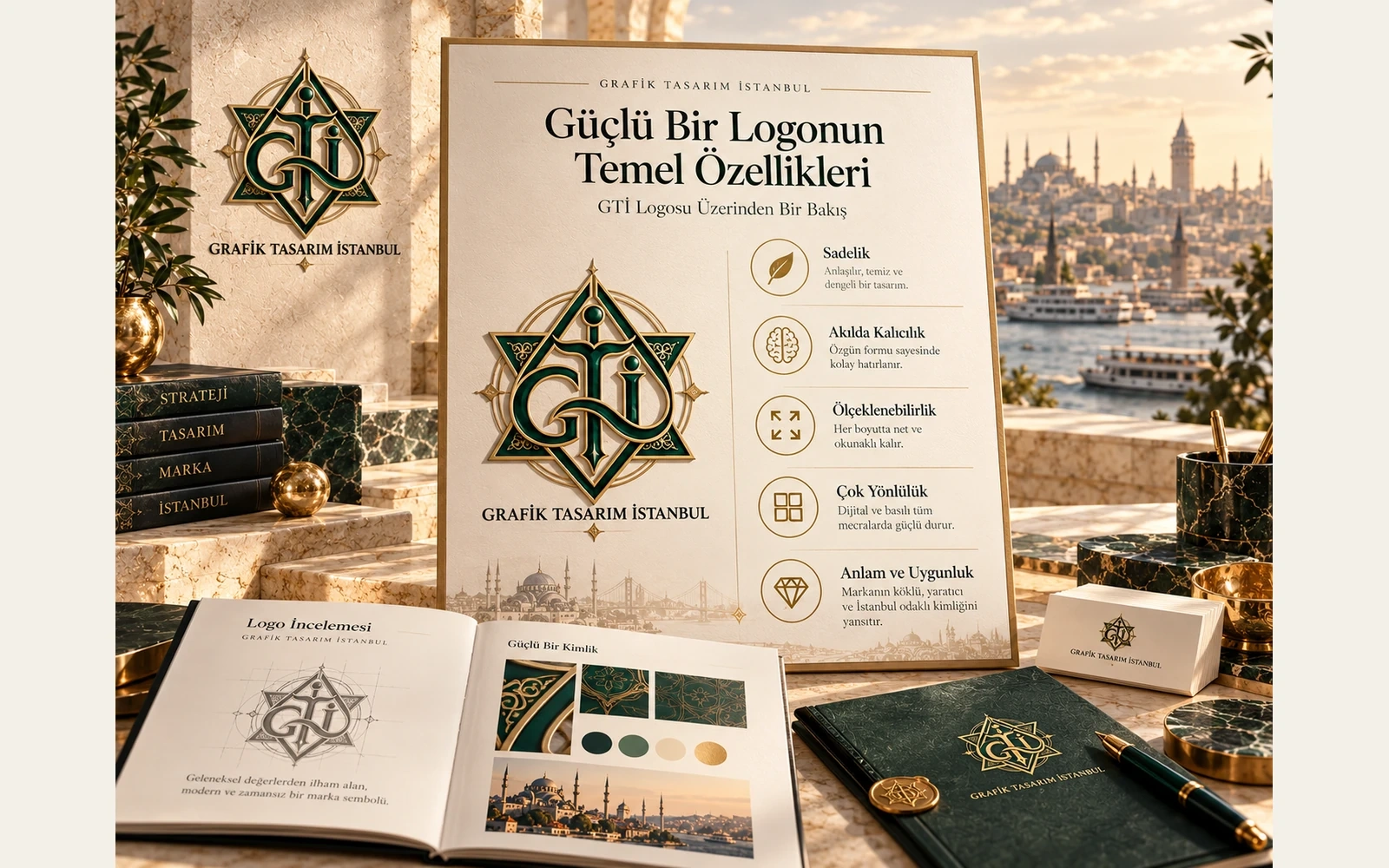 Profesyonel logo tasarımının temel ilkeleri