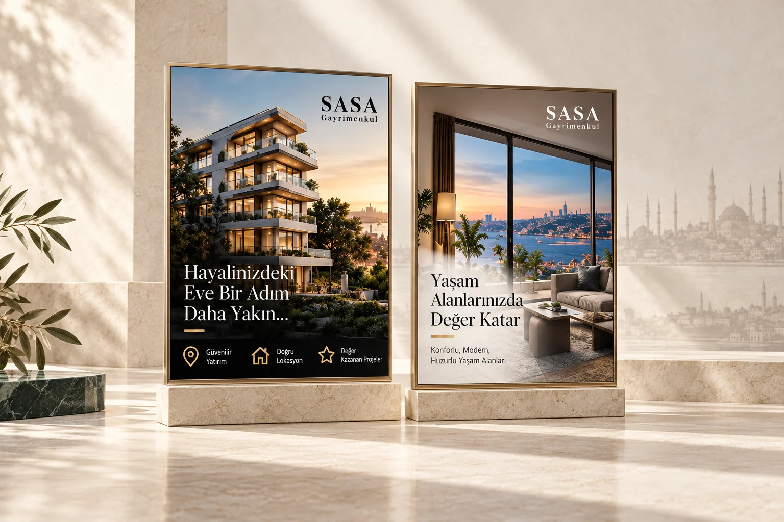 SASA Gayrimenkul — proje sunumu