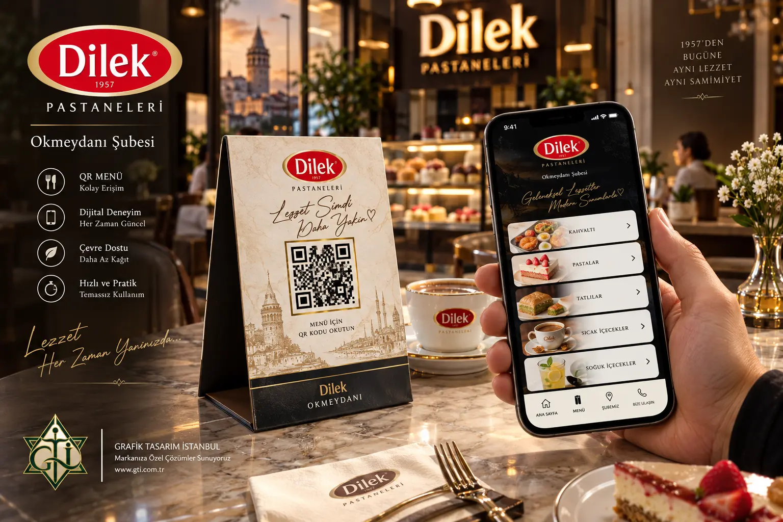 Dilek Pastanesi Okmeydanı